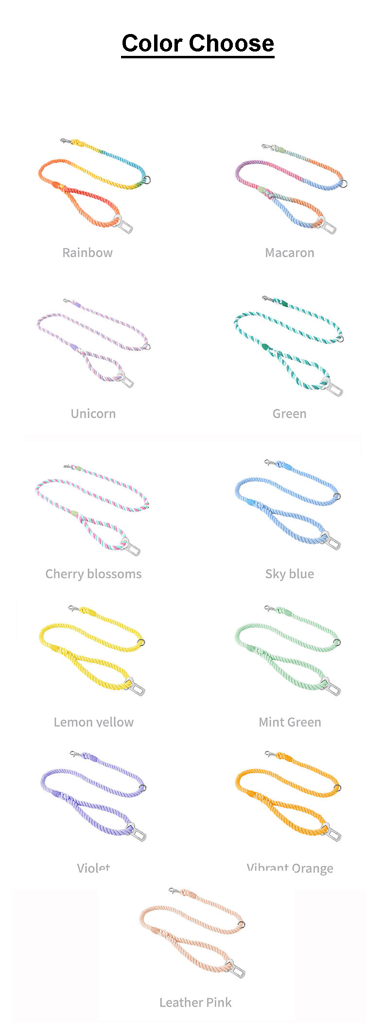 Collar leash car safty set(图3) Collar leash car safty set(图3)